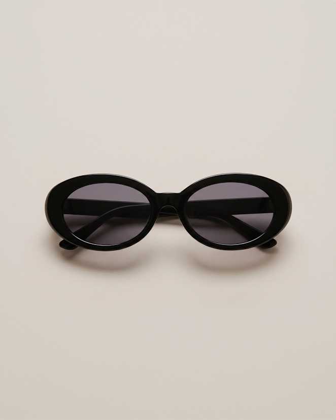 Black with Grey lens<br>Bali Polarized Acetate Sunglasses