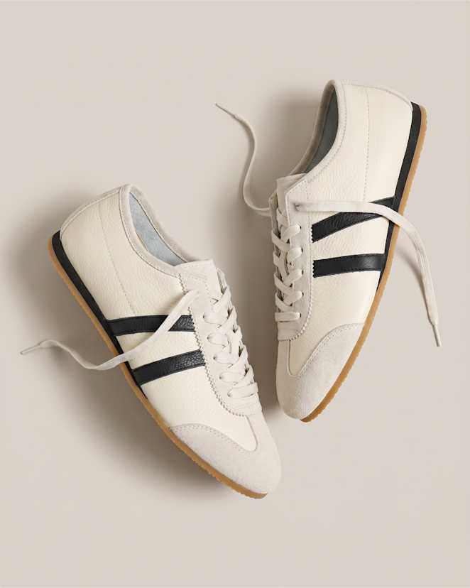 Birch<br>Italian Leather & Suede Low Profile Sneaker