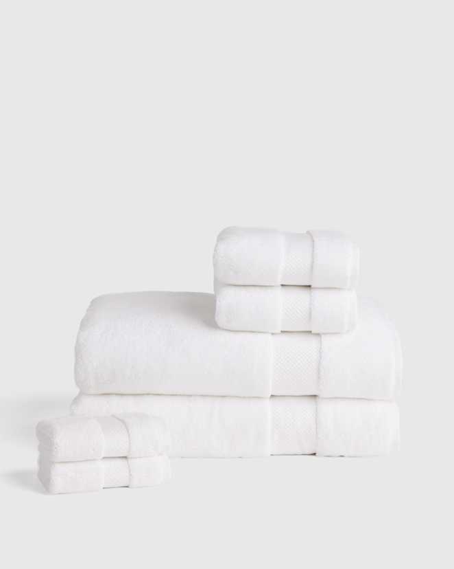 White<br>Turkish Ultra Plush Bath Sheet Bundle